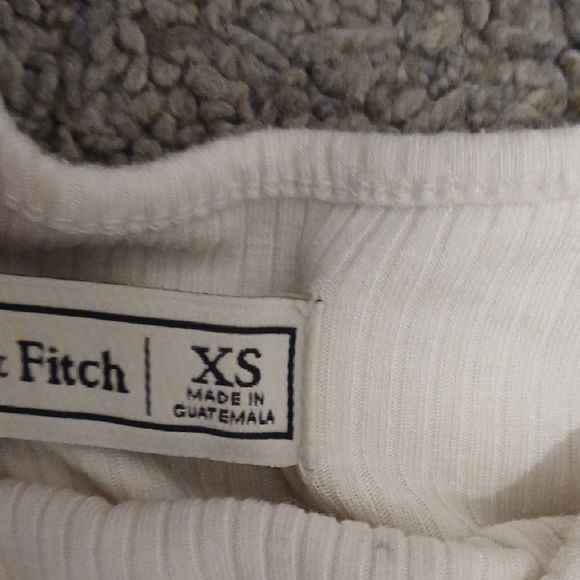 Abercrombie & Fitch Kids White Ribbed Bodysuit - Picture 3 of 5